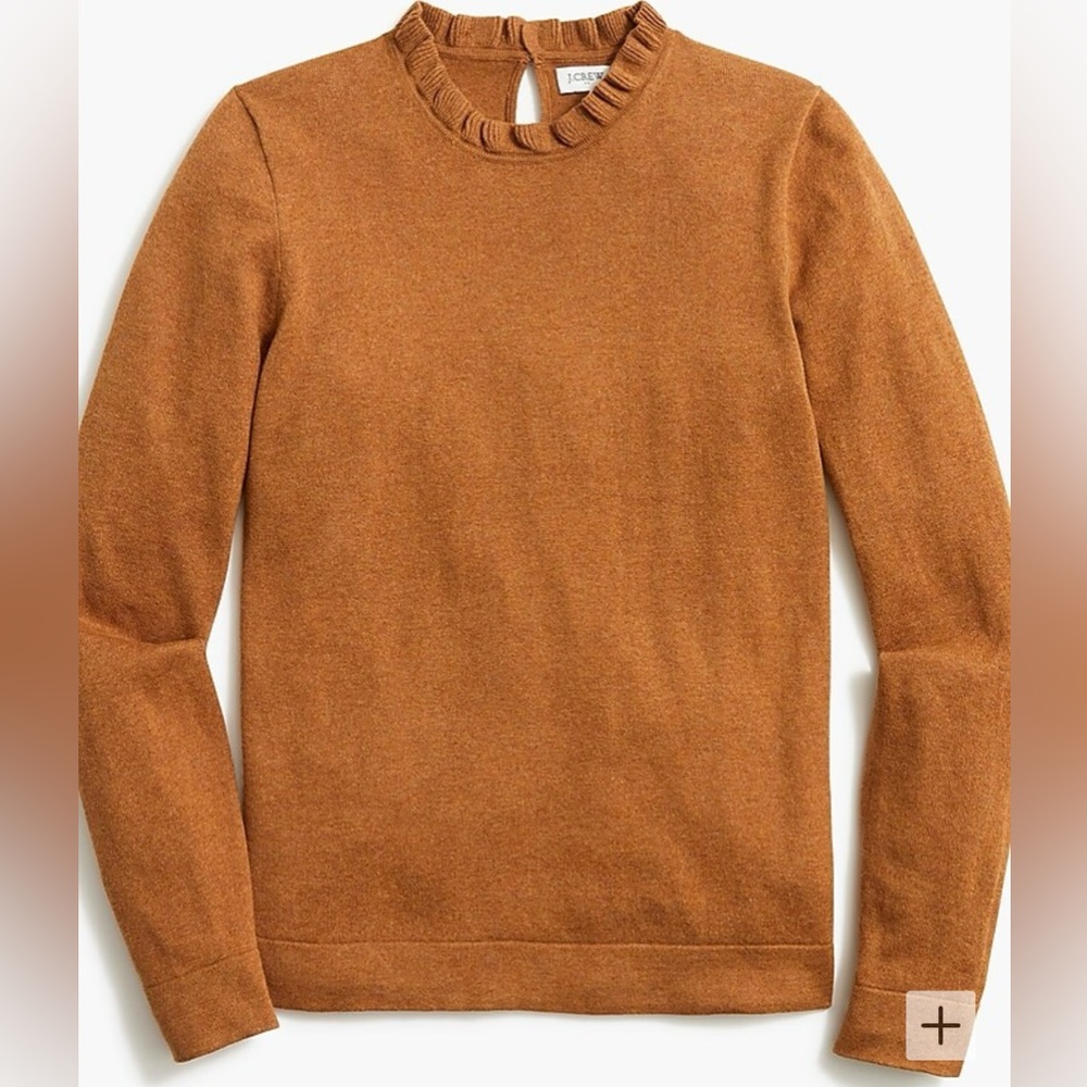 J. Crew Factory | Ruffleneck Sweater